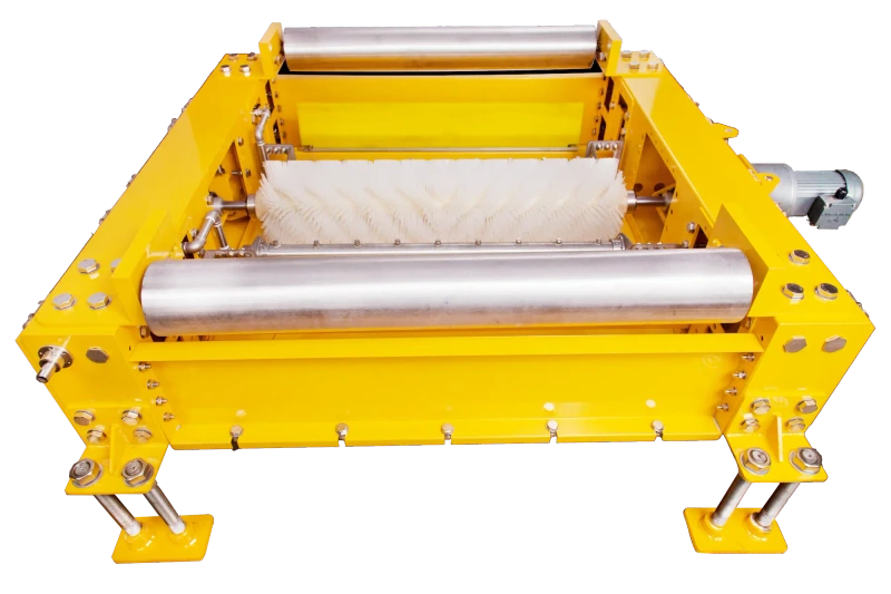 Boîtier de nettoyage de bande transporteuse